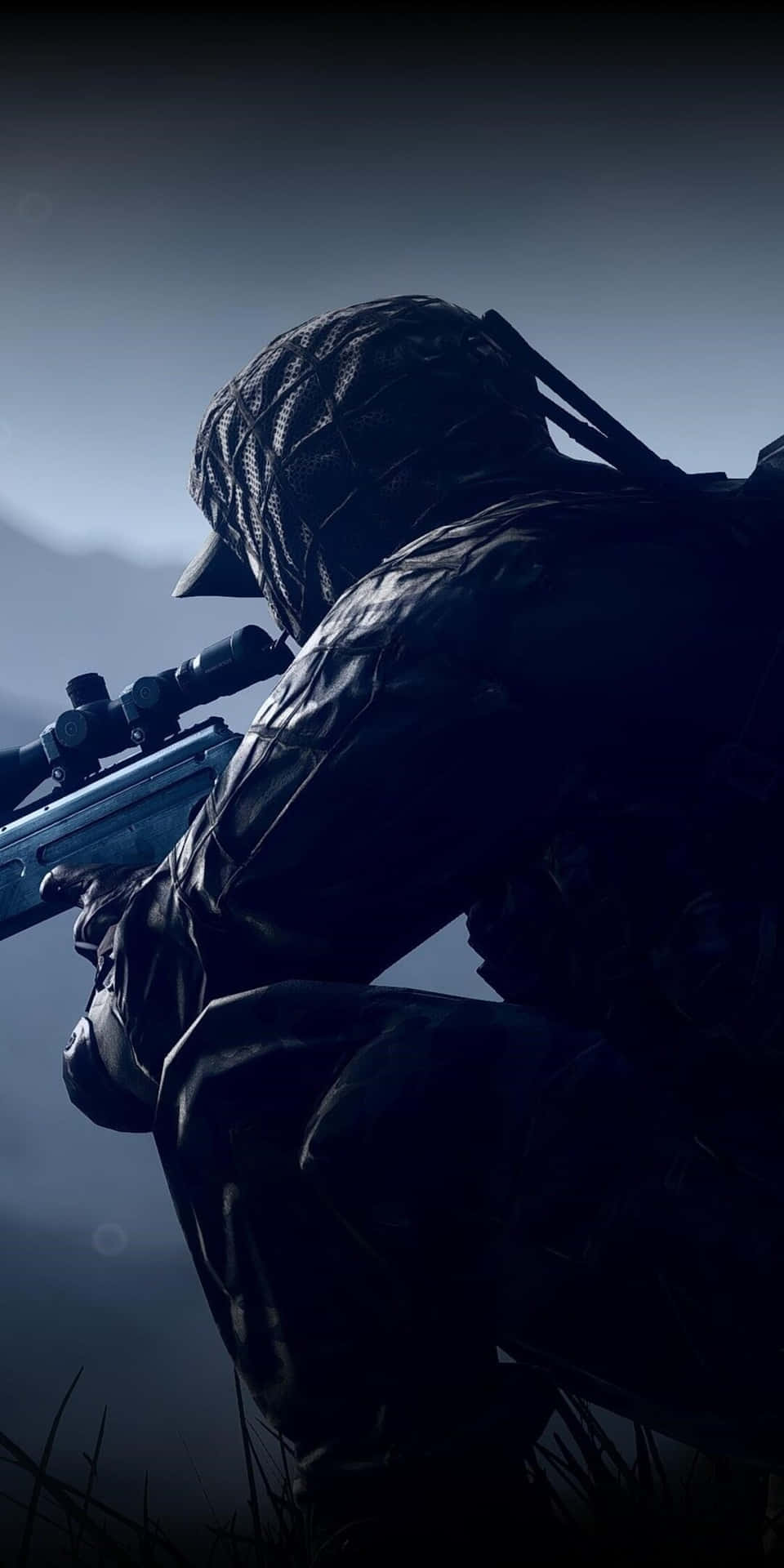 Fondode Pantalla Del Pixel 3 Con El Tema De Sniper En Battlefield 4.