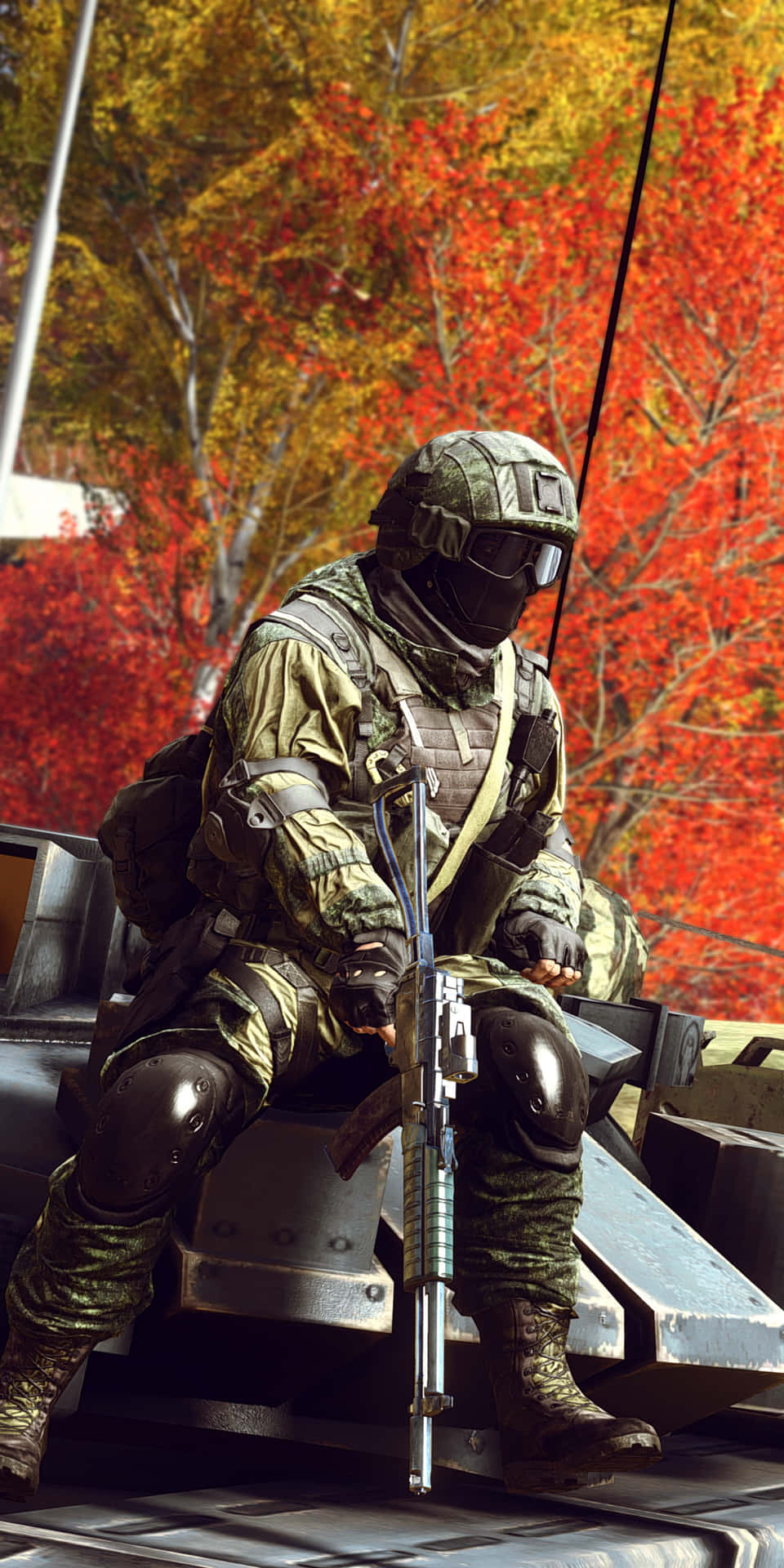 Pixel 3 Battlefield 4 Background Armored Car