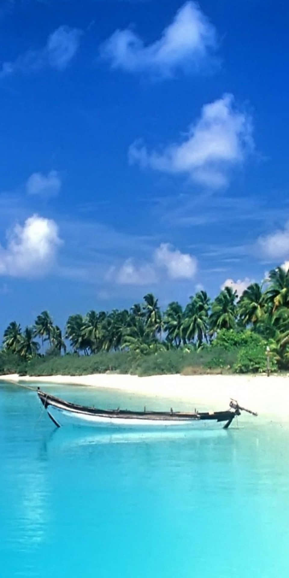 Unavista Aerea Delle Acque Blu Della Spiaggia Con Un Pixel 3 Solitario Nella Sabbia
