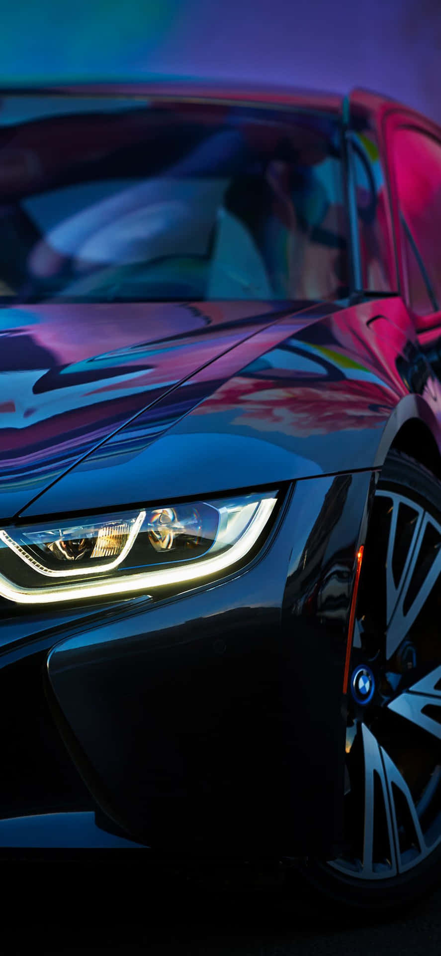 Speeding through the city in style - Pixel 3 BMW
