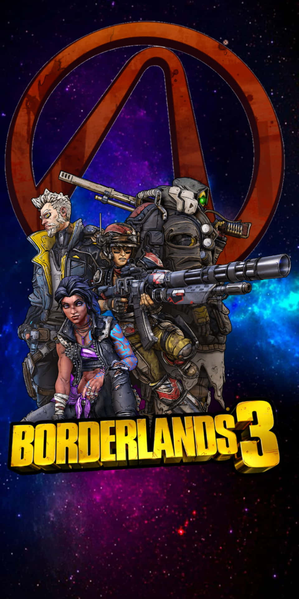 Personajesde Videojuegos Pixel 3 Fondo Borderlands 3