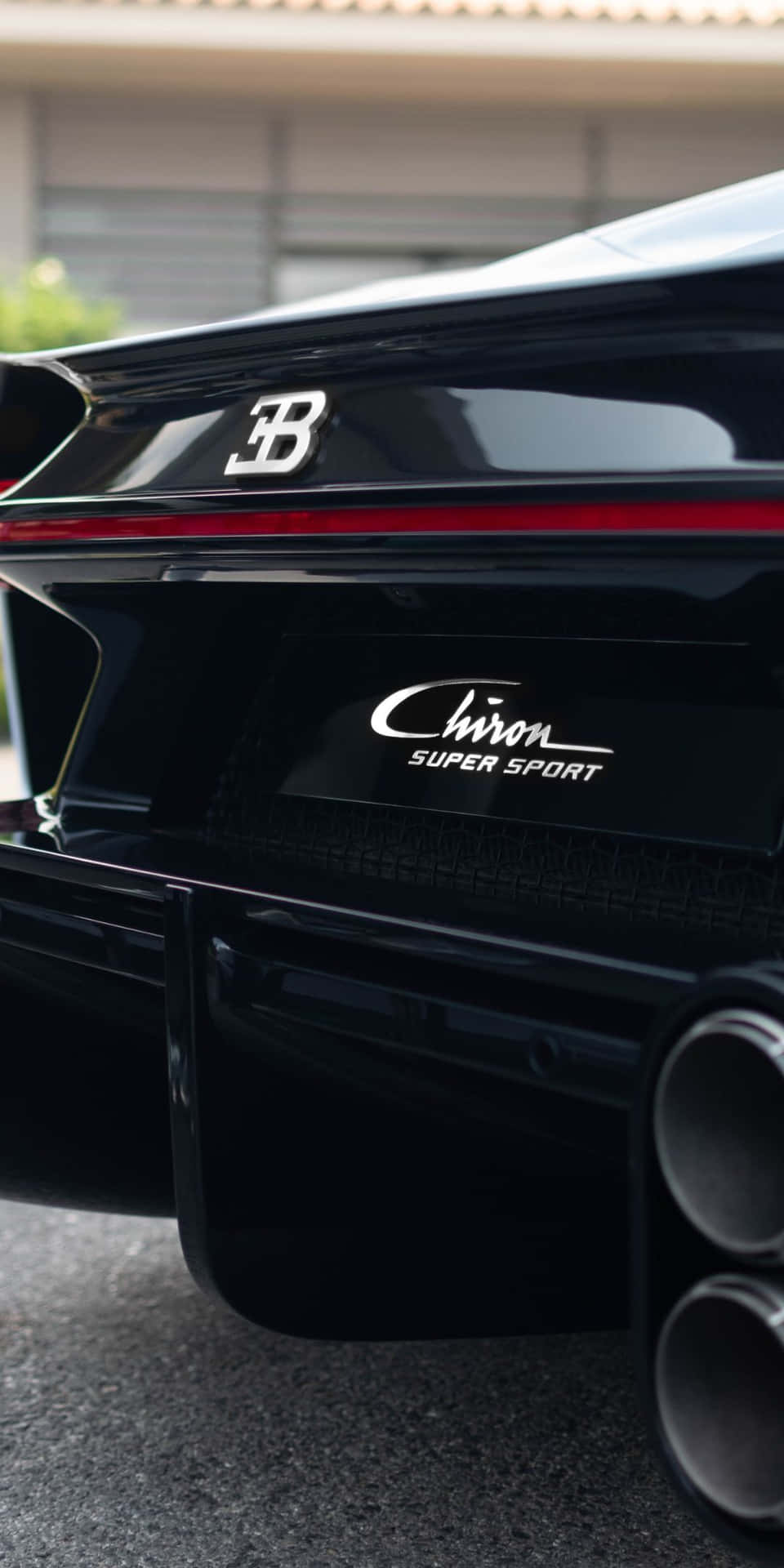 Fondode Pantalla Negro Del Bugatti Chiron Super Sport Pixel 3.
