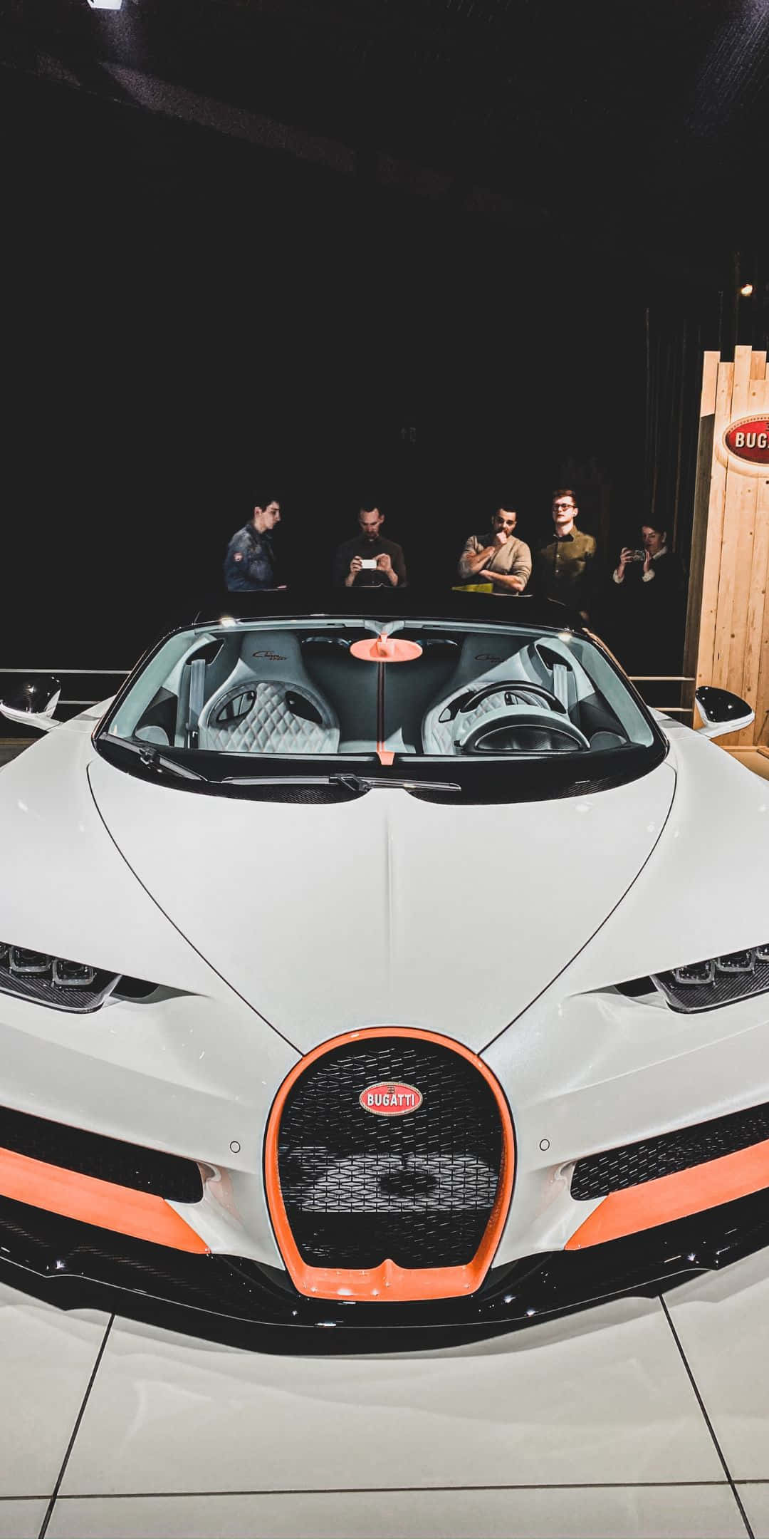Chironsport En El Salón Del Automóvil Fondo De Pantalla Pixel 3 Bugatti
