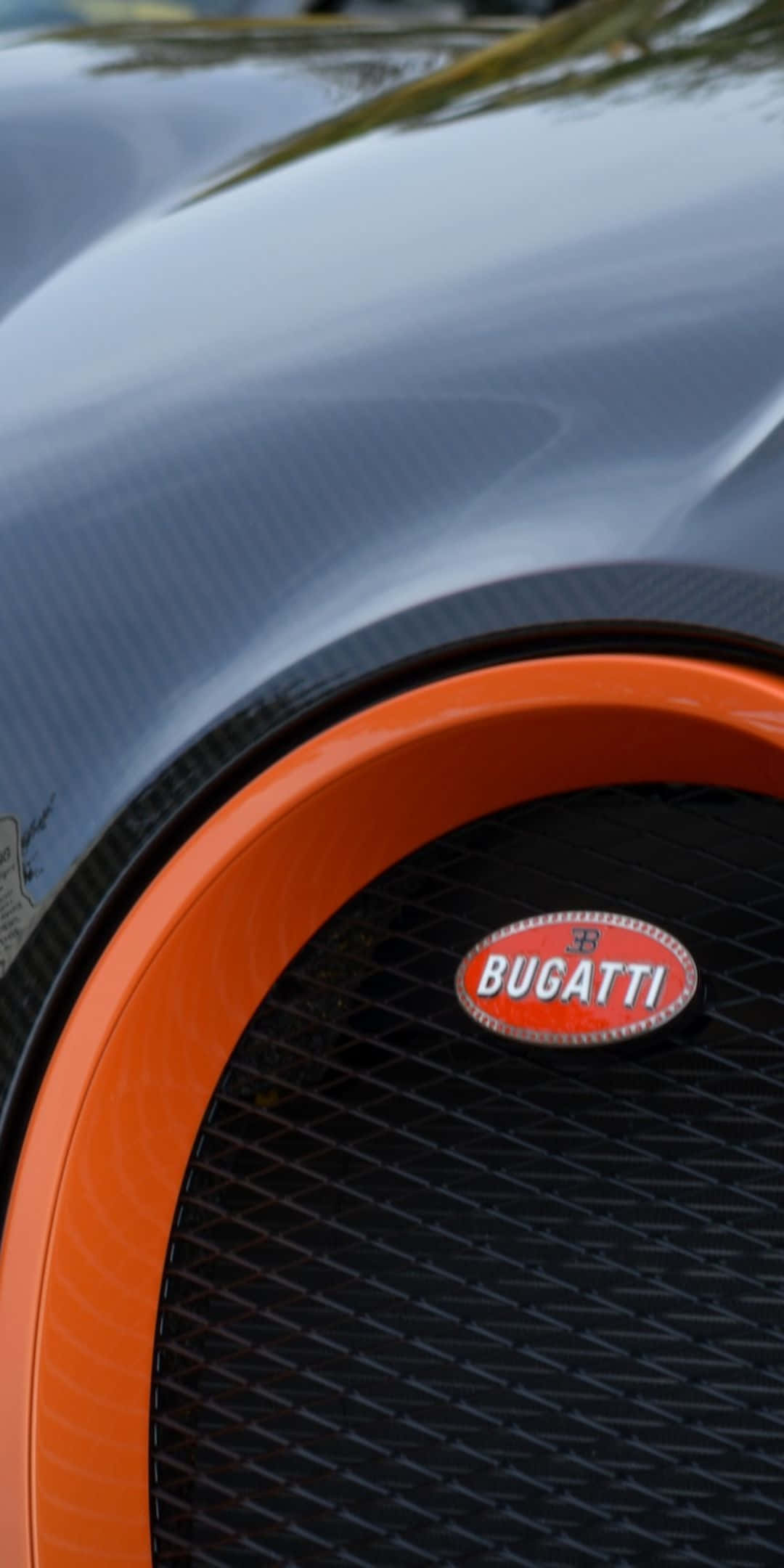 Parachoquesveyron Con Logo Pixel 3 Fondo De Pantalla De Bugatti