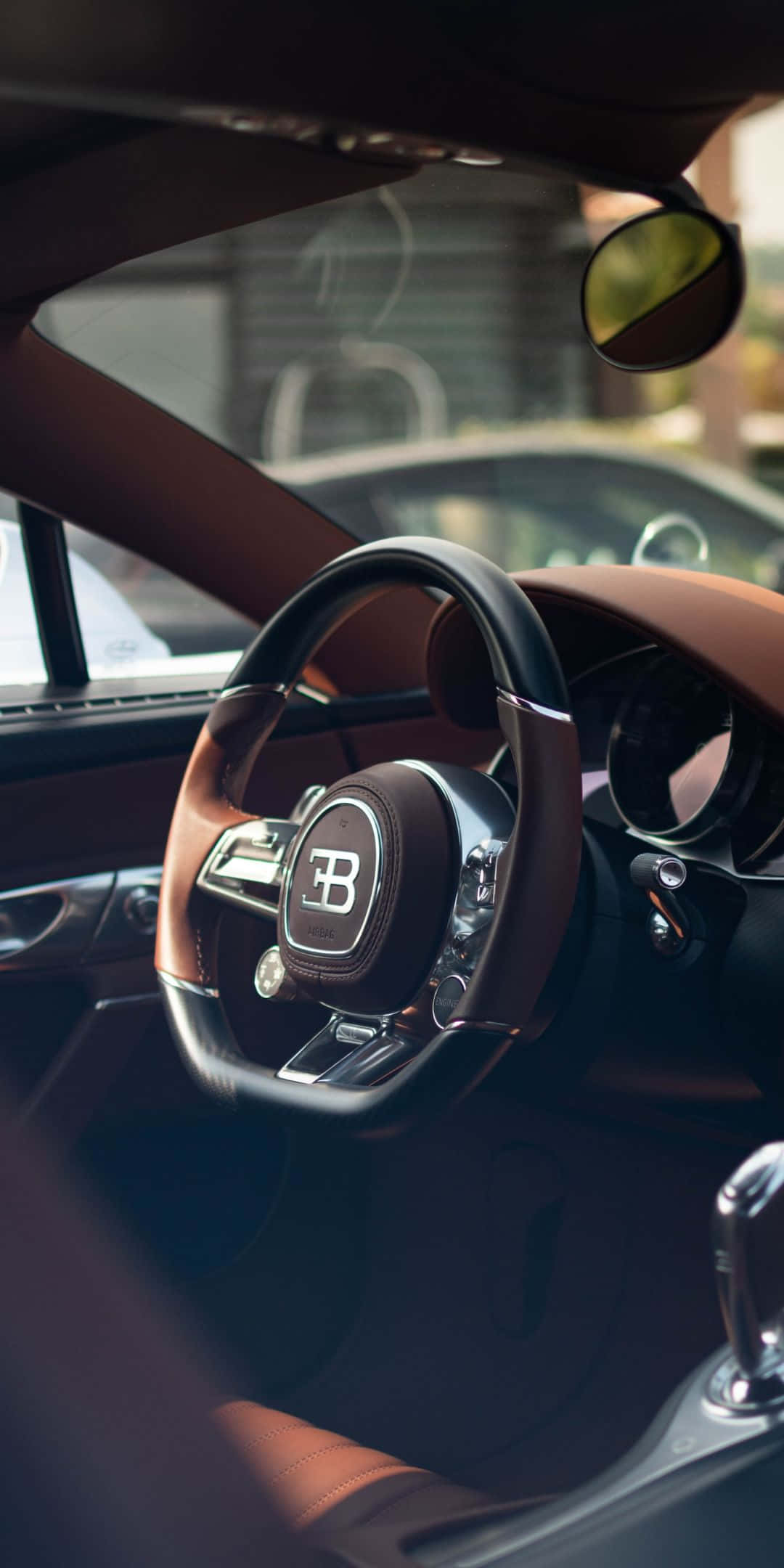 Steering Wheel Pixel 3 Bugatti Background