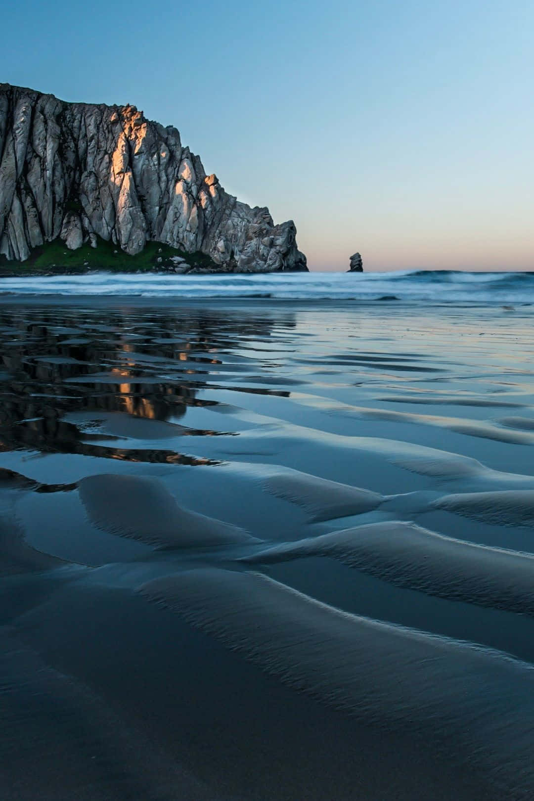 Fundode Tela Da Califórnia Com Areia De Praia Para Pixel 3.