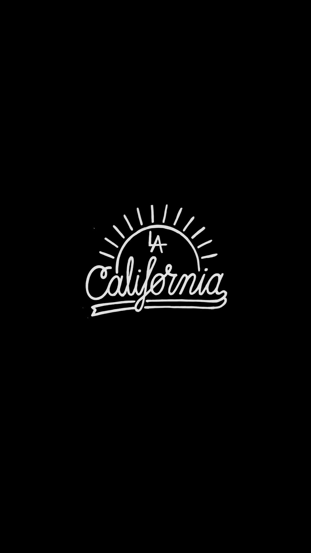 Aesthetic Logo Pixel 3 California Background
