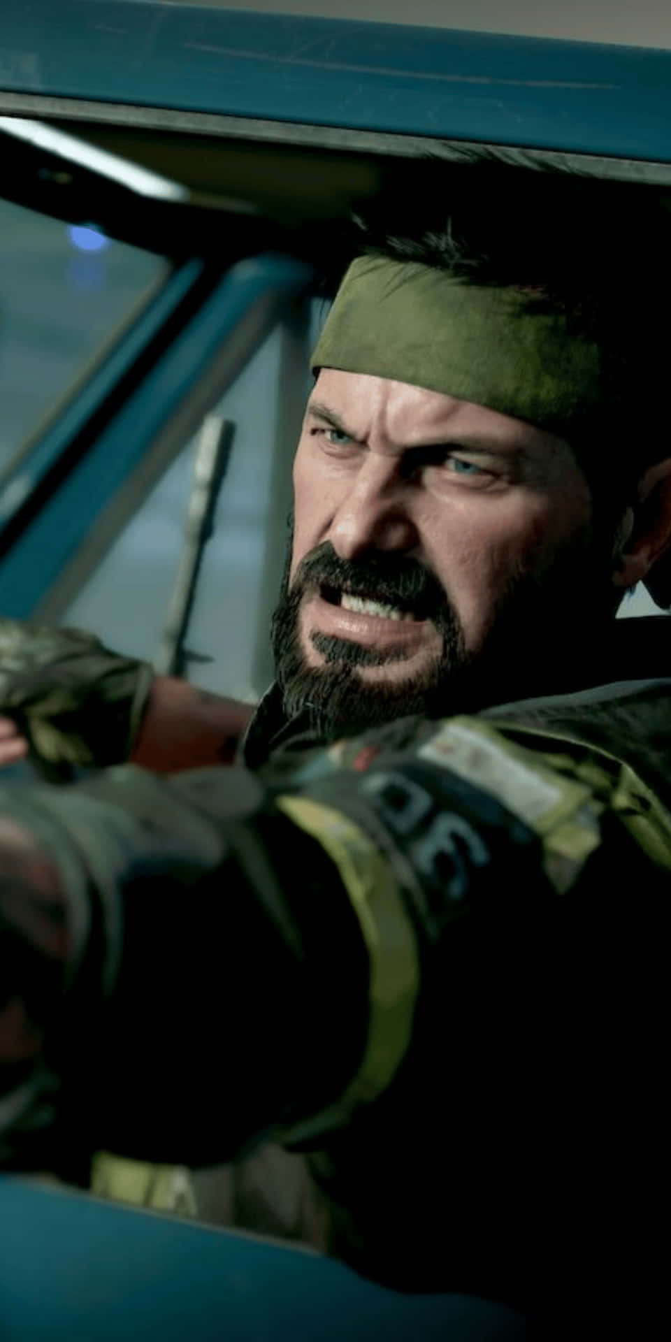 Sfondodi Pixel 3 Call Of Duty Black Ops Cold War Con L'immagine Di Frank Woods.