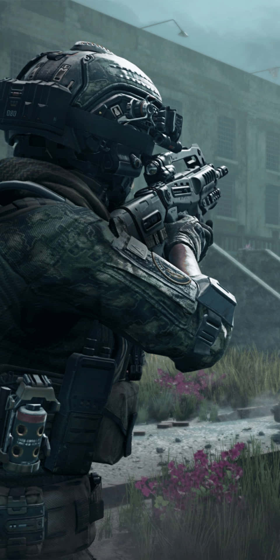 Pixel3 Bakgrundsbild Av Call Of Duty Black Ops Cold War Soldat