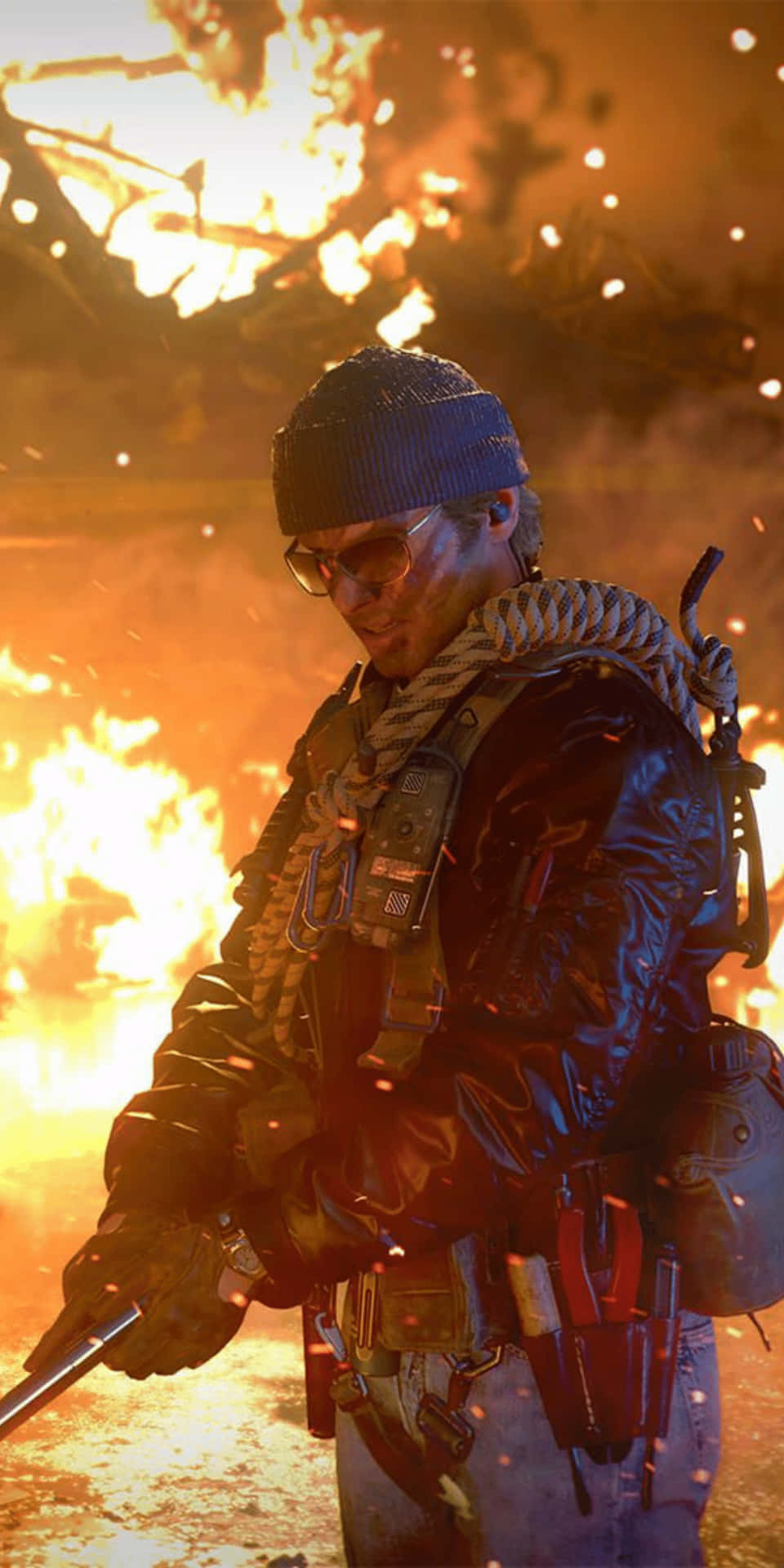 Sfondodi Russell Adler Su Pixel 3 - Call Of Duty: Black Ops Cold War.