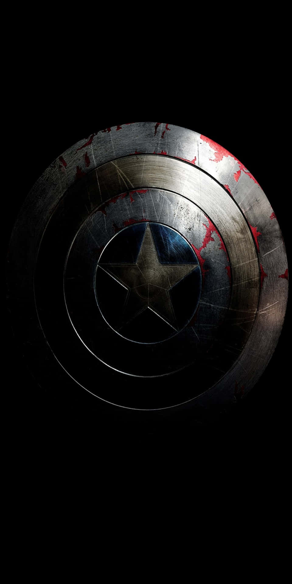 Pixel 3 Captain America's Metal Shield Background