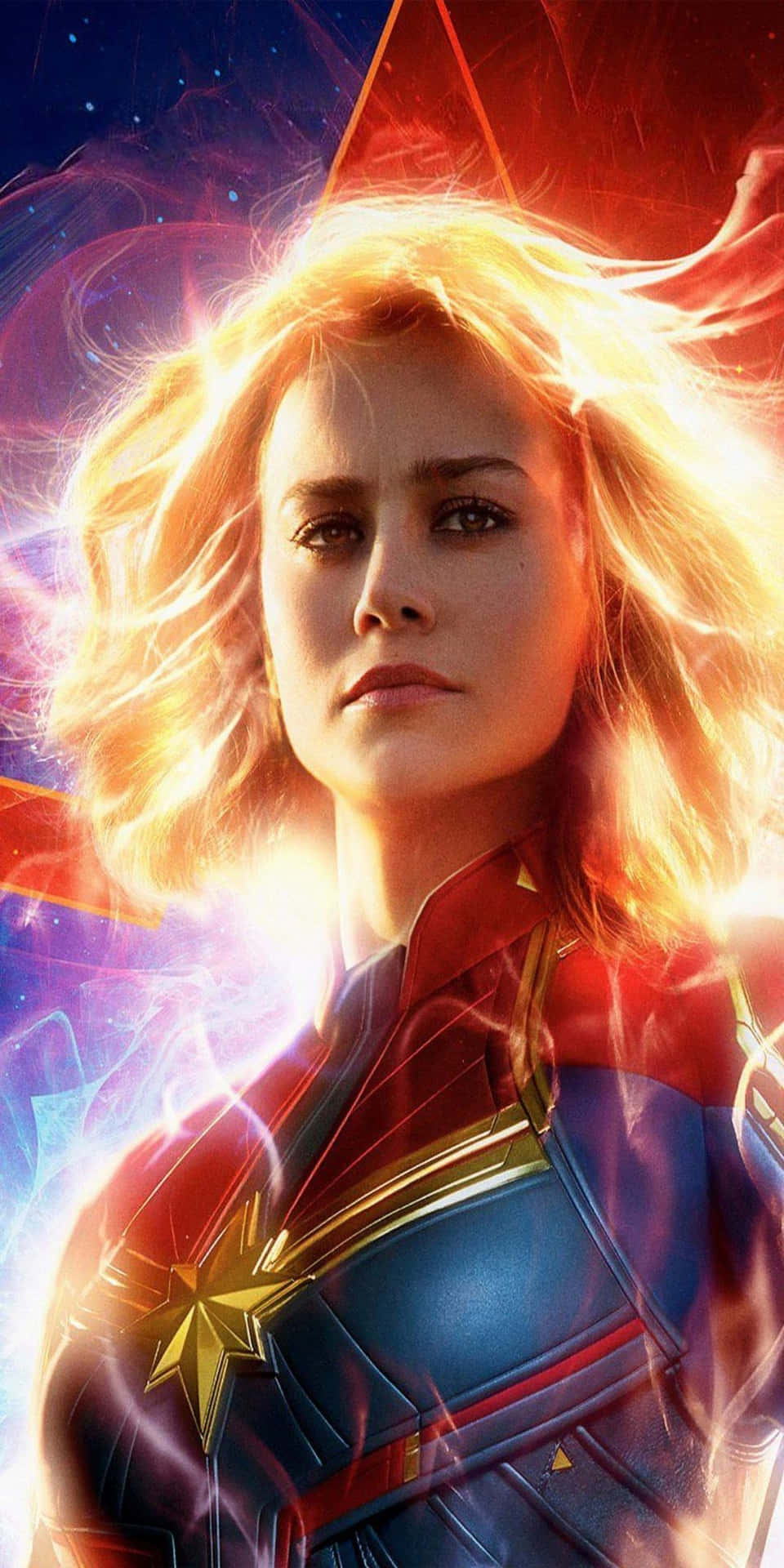 Pixel 3 Actress Brie Larson Captain Marvel Background