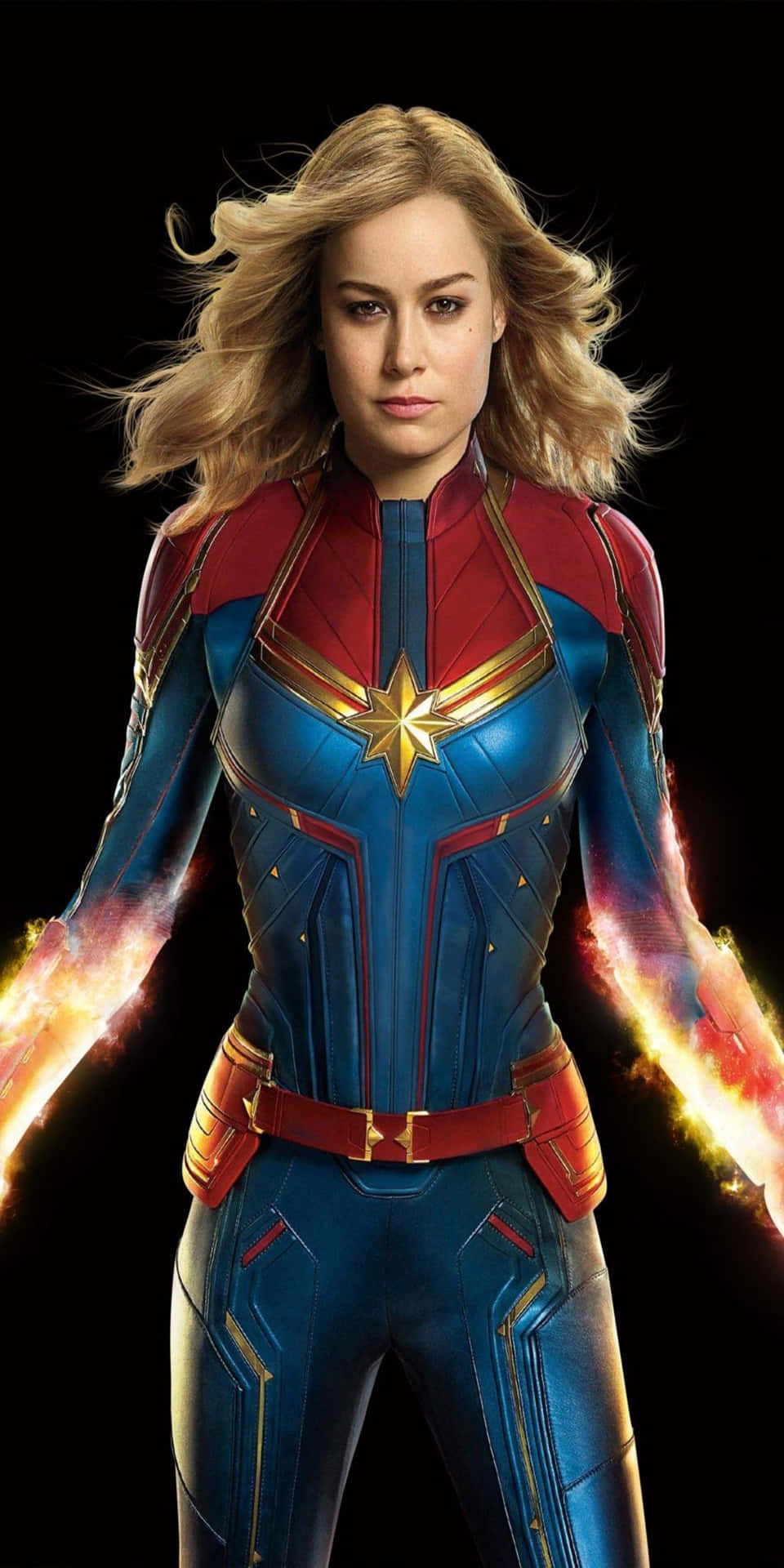 Brie Larson Pixel 3 Captain Marvel Background