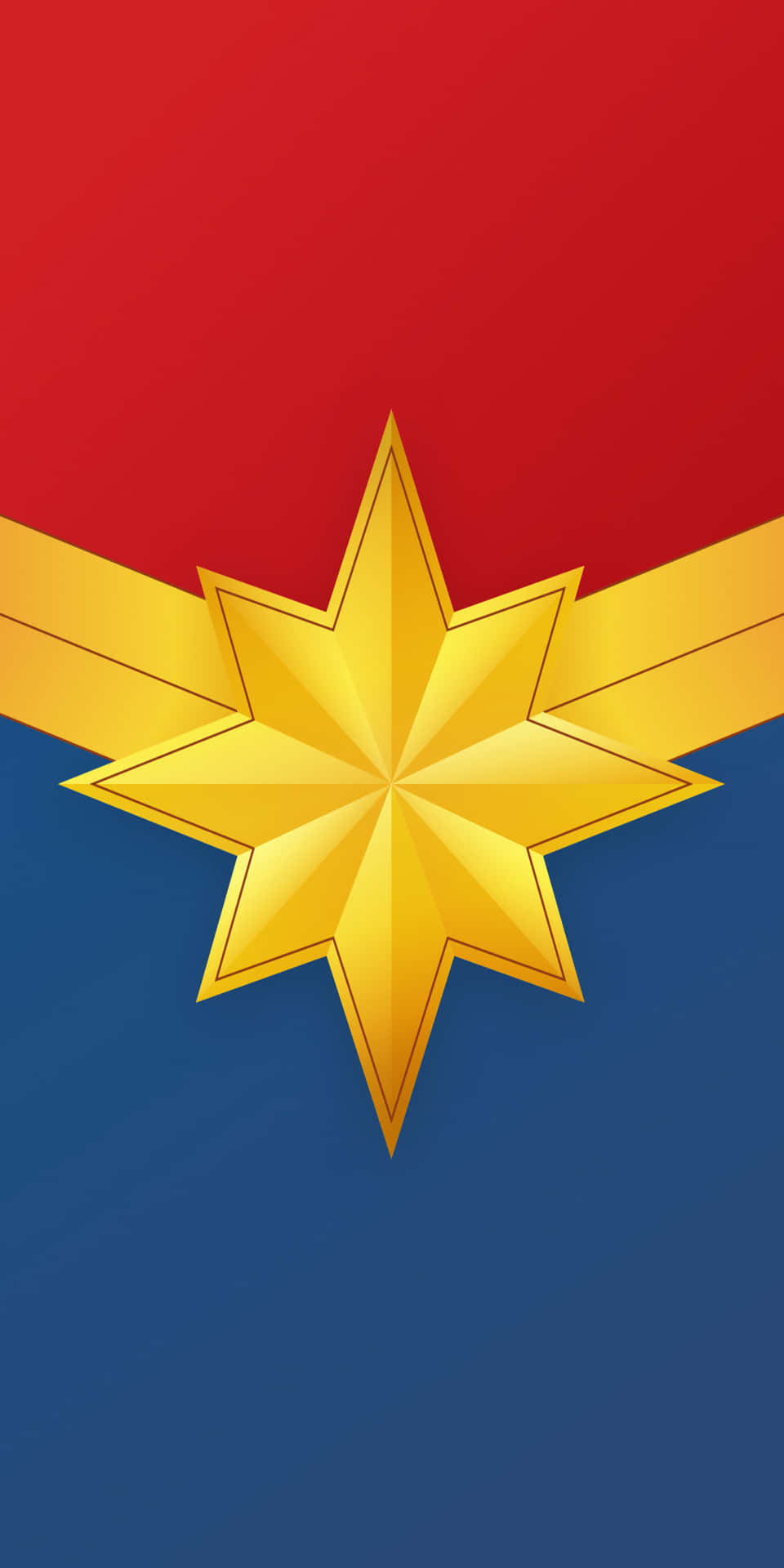 Pixel 3 Captain Marvel Starforce Vector Art Background