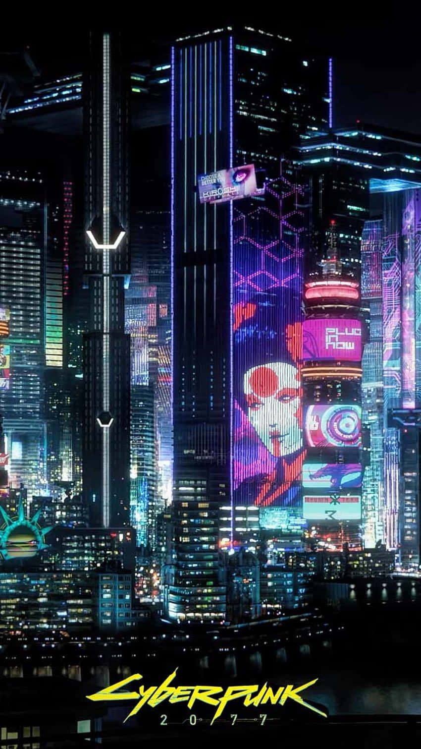 Pixel 3 Cyberpunk 2077 Background