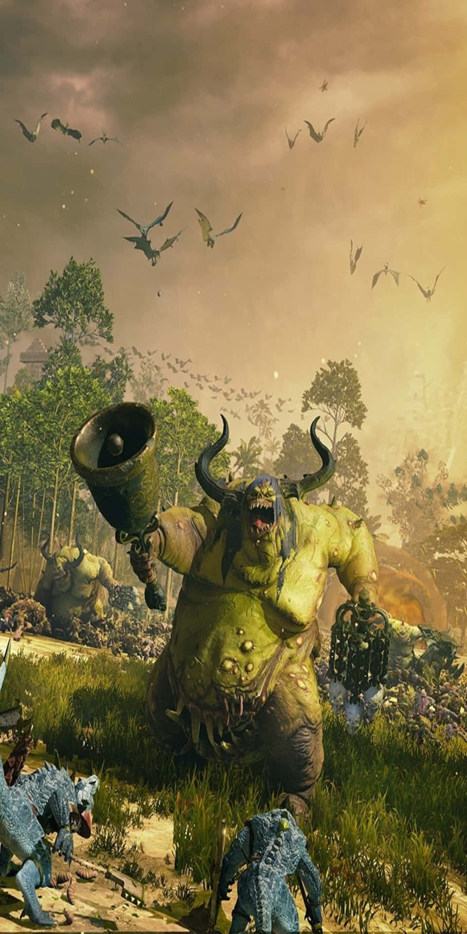 Orc Beast Pixel 3 Dawn Of War Iii Background