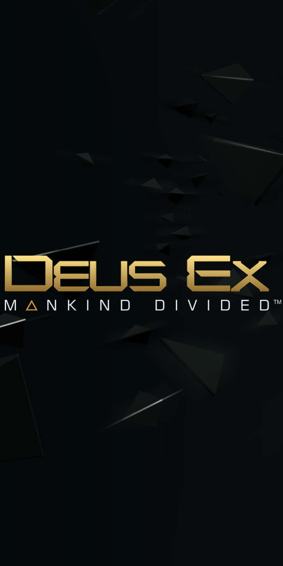 Minimalist Logo Pixel 3 Deus Ex Mankind Divided Background