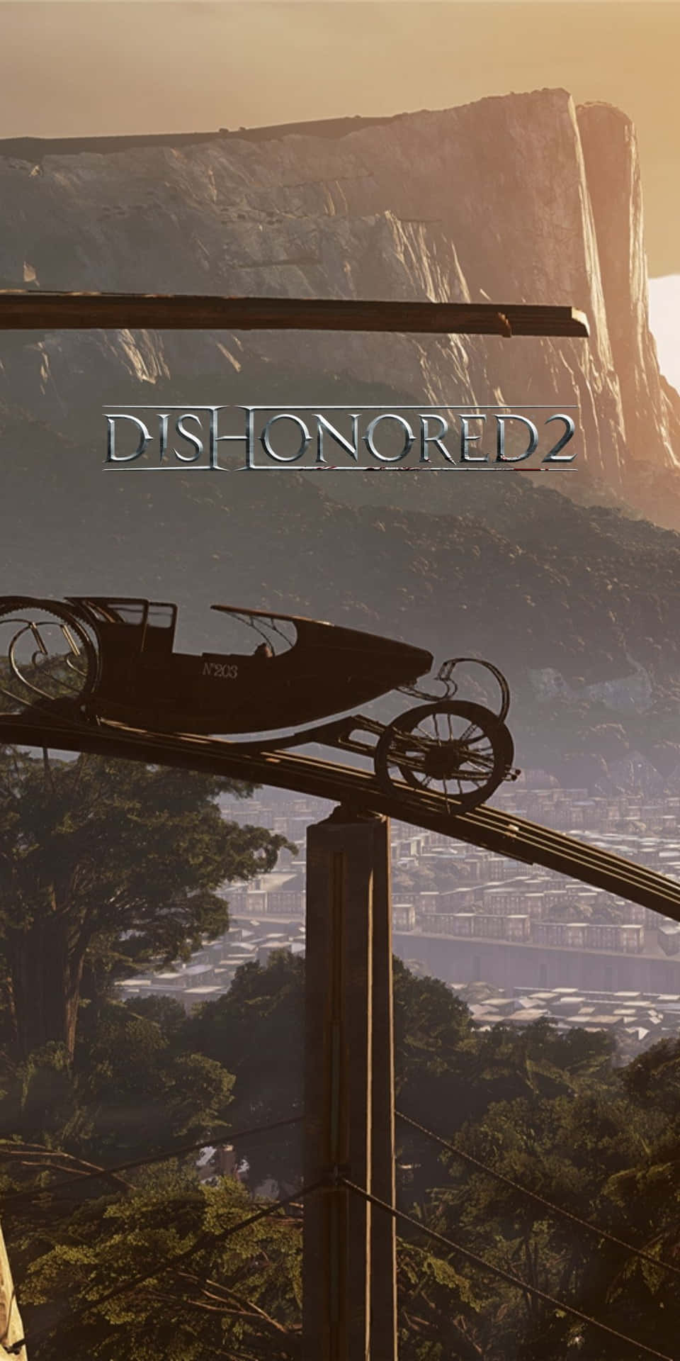 Högupplöstpixel 3 Dishonored 2 Bakgrund.