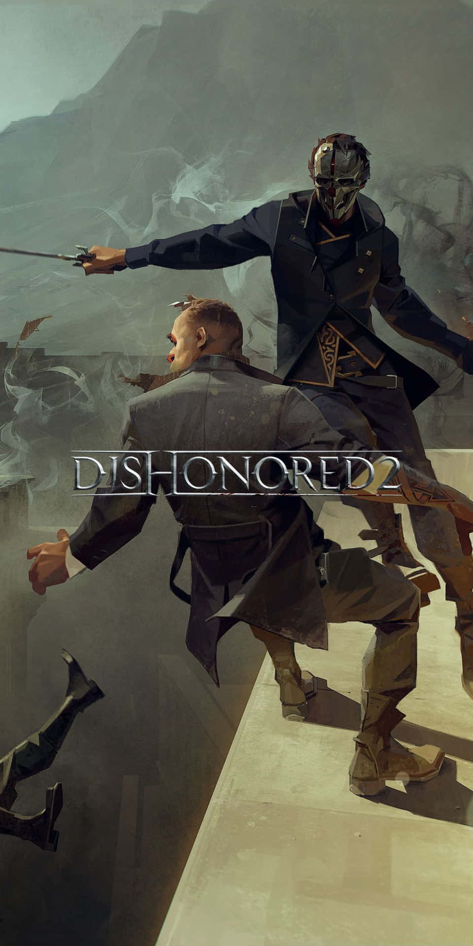 Fåvärlden I Dishonored 2 Att Komma Till Liv Med Google Pixel 3 Som Bakgrundsbild För Din Dator Eller Mobiltelefon.