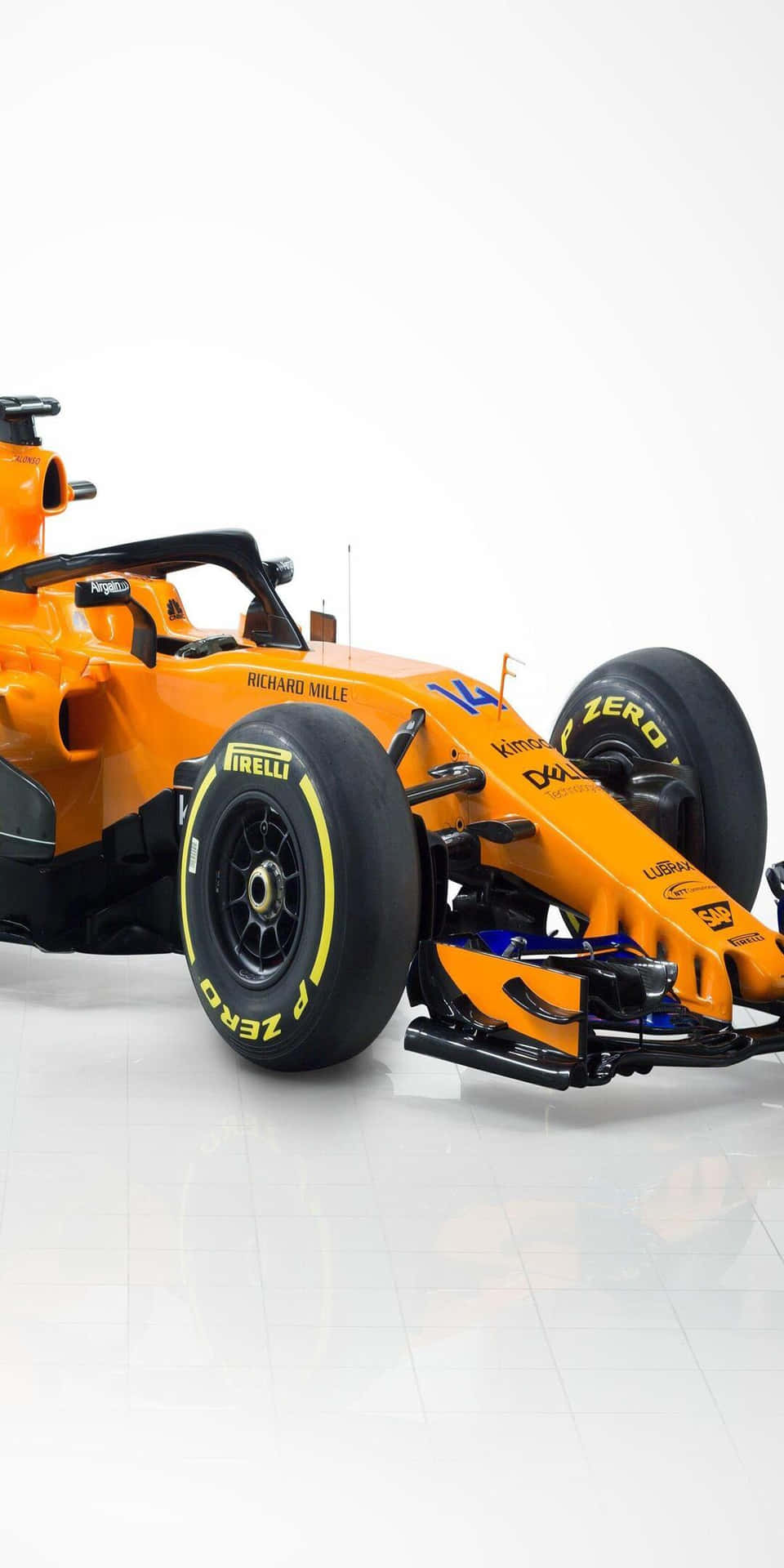 Pixel 3 F1 2018 Background Orange Covering Background