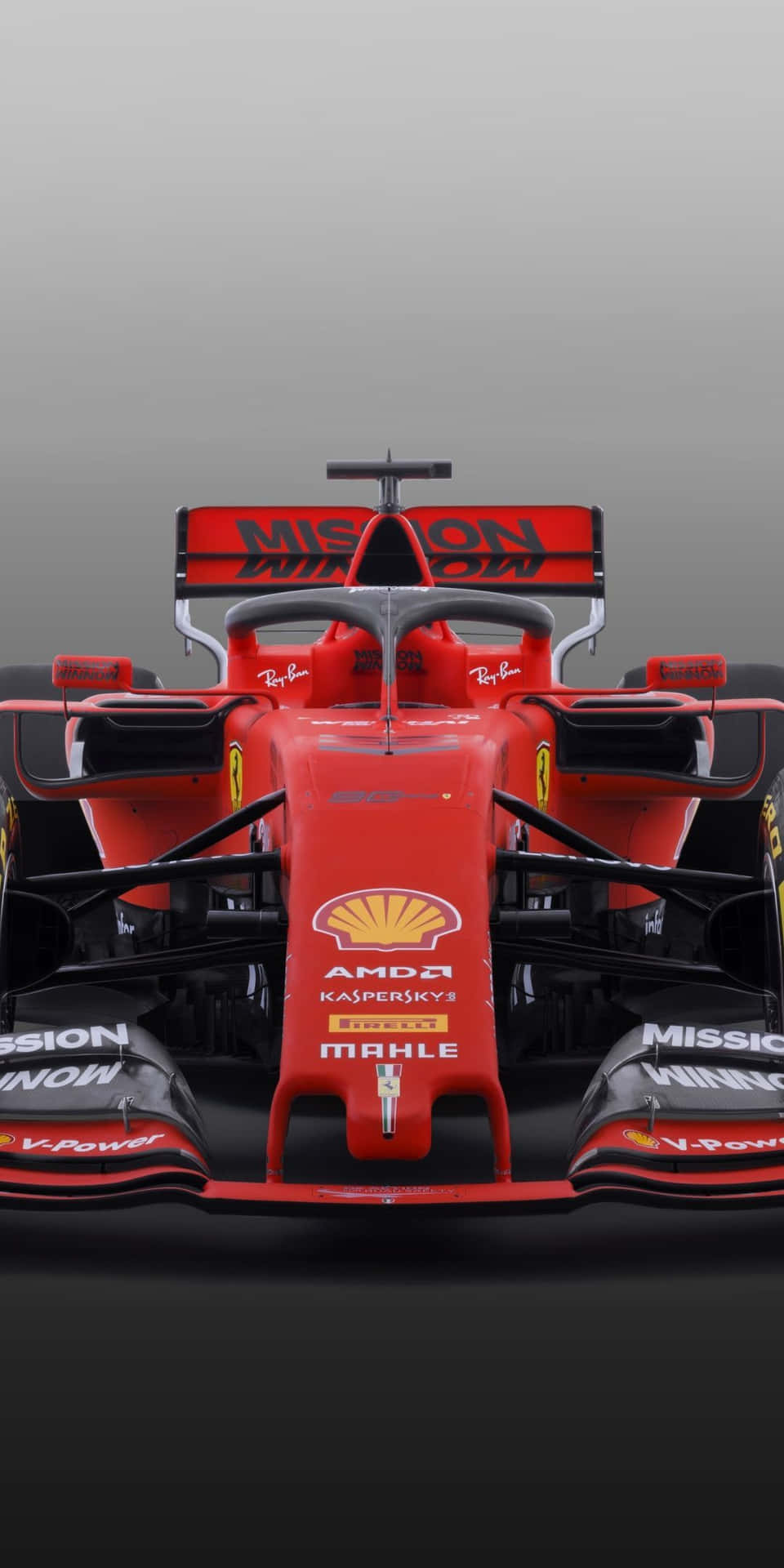 Ferrarisf1-bil - Framifrån