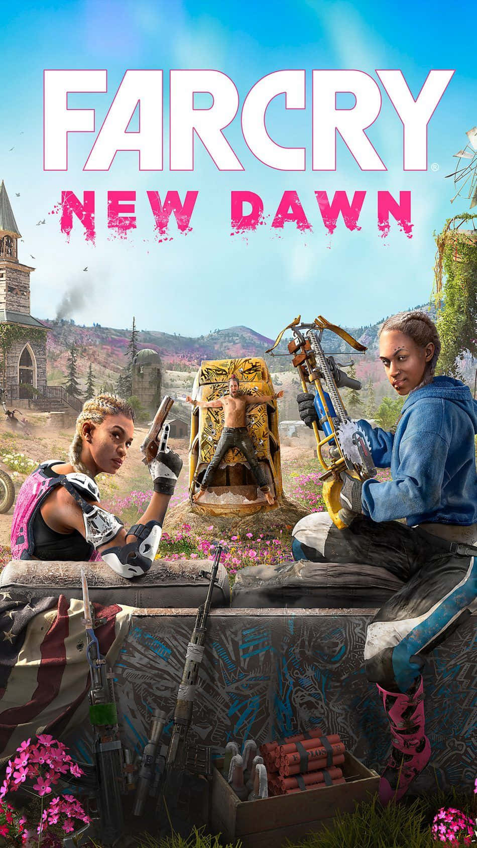 Official Poster Pixel 3 Far Cry New Dawn Background