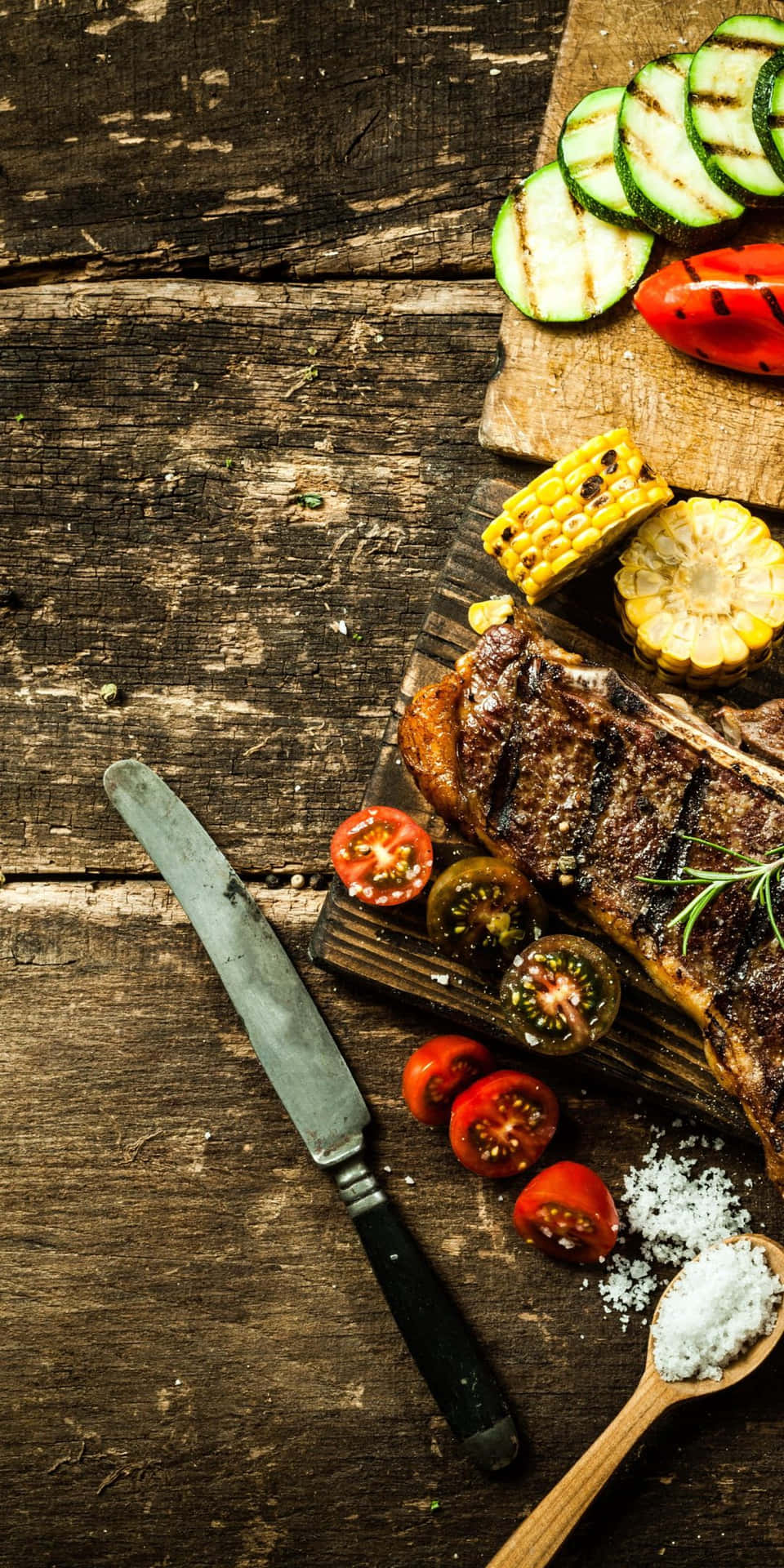 Pixel 3 Food T-bone Steak Background