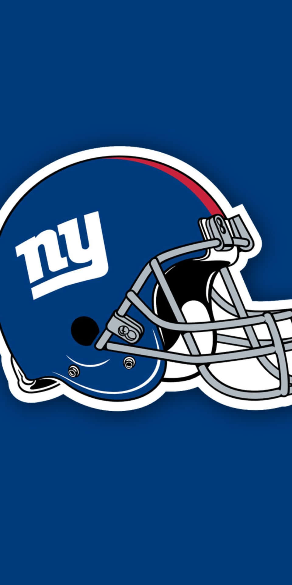 Newyork Giants Hjälm Pixel 3 Fotbollsbakgrund.