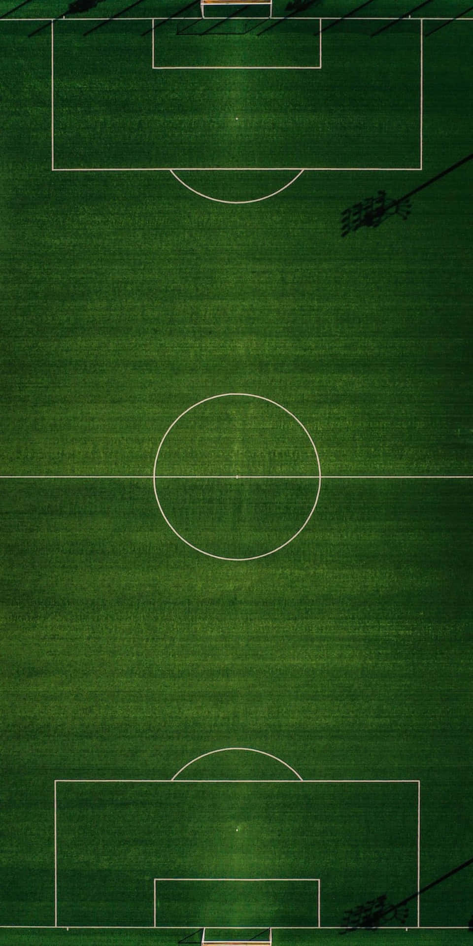 Fußballfeldaus Der Vogelperspektive, Pixel 3 Fußball-hintergrund