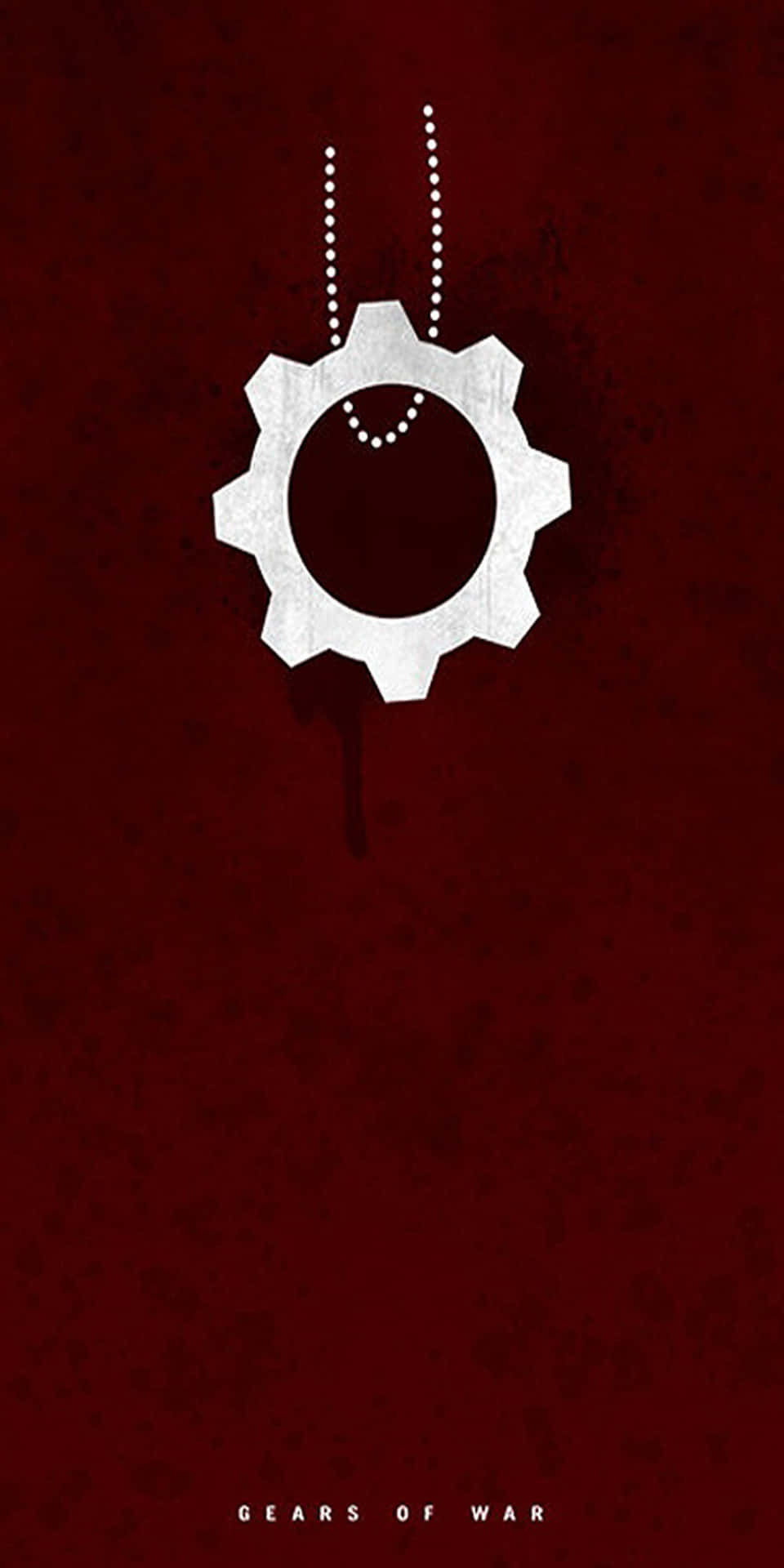 Sfondoin Bianco E Nero Verticale Di Pixel 3 Gears Of War 5.