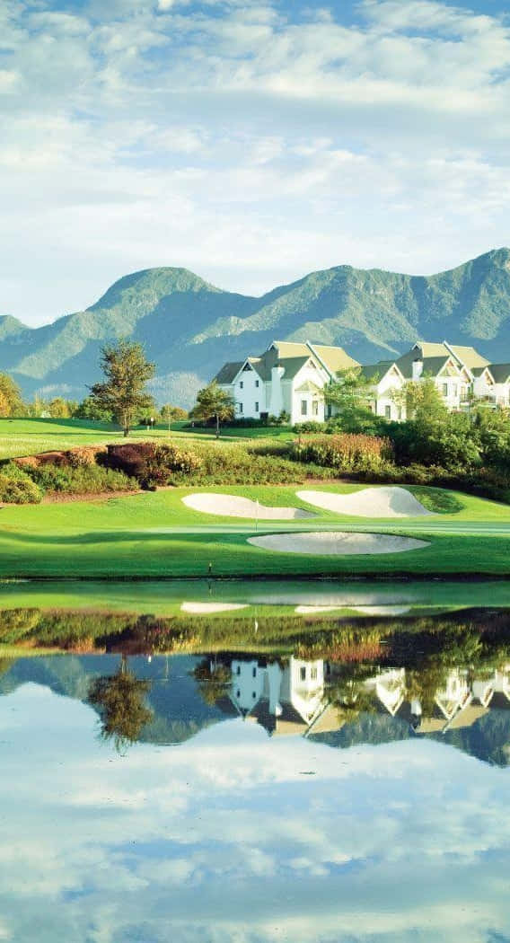 Pixel 3 Fancourt Hotel Golf Course Background