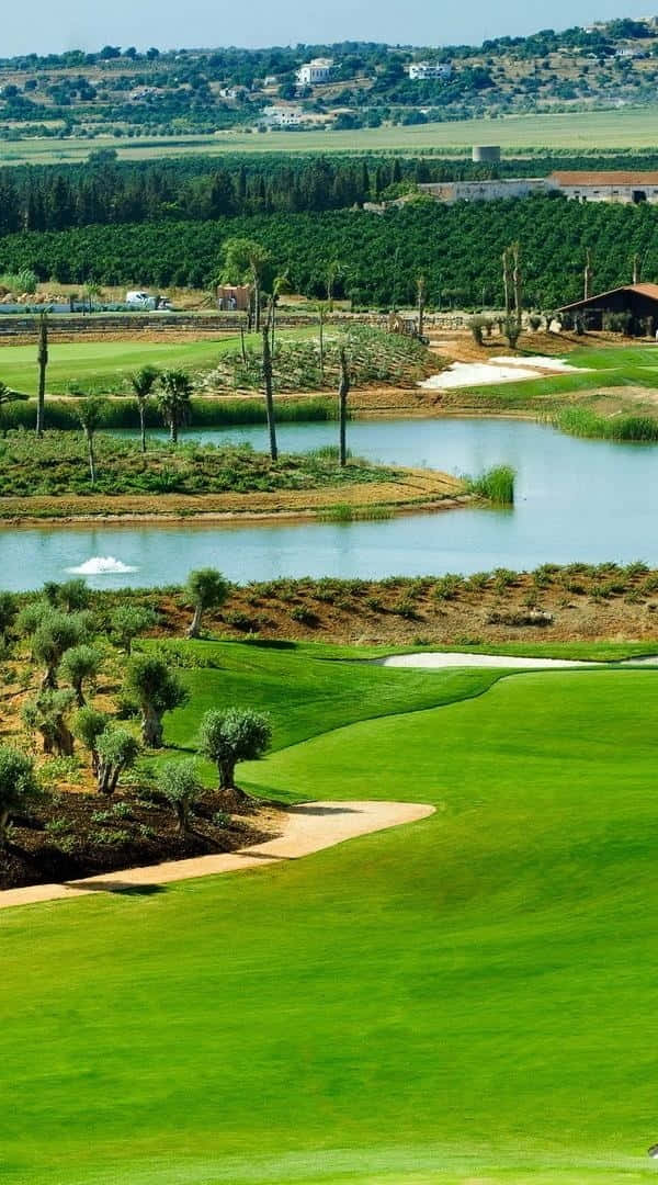 Pixel 3 Amendoeira Golf Course Background