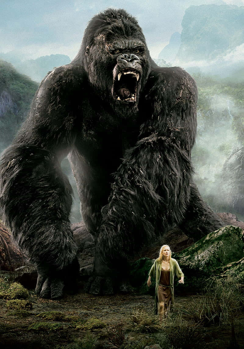 Pixel3 Gorilla King Kong Hintergrund