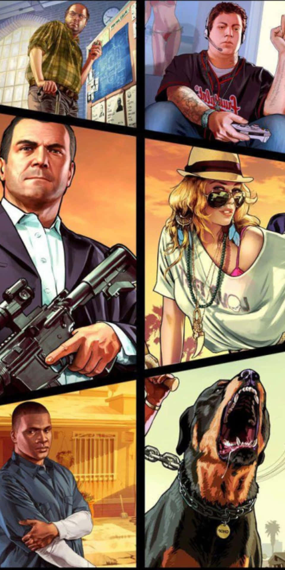 Pixel 3 Grand Theft Auto V Background