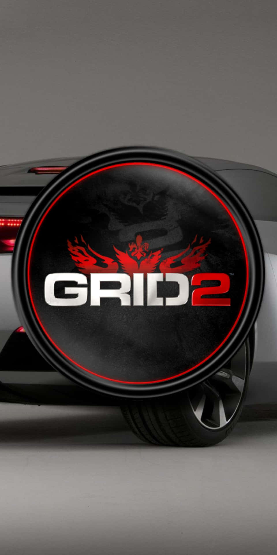 Grey Car Pixel 3 Grid 2 Background