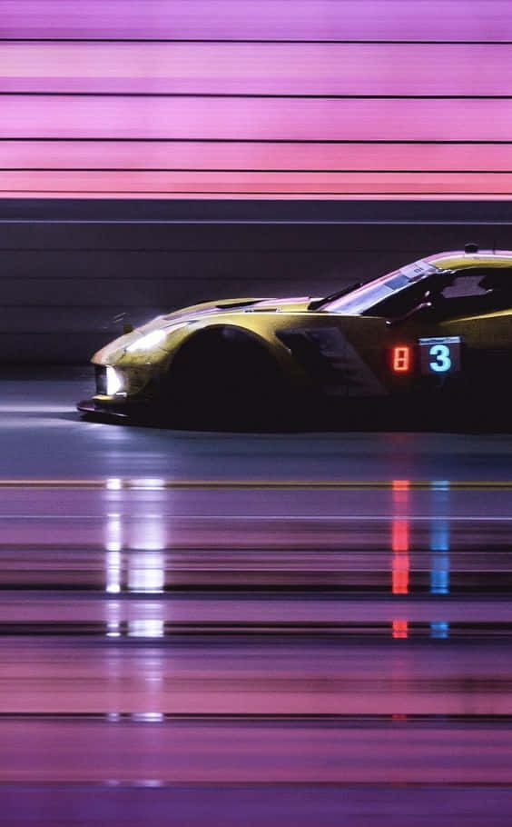 Upplevden Fängslande Spänningen Av Auto Racing På Pixel 3 Grid Autosport.