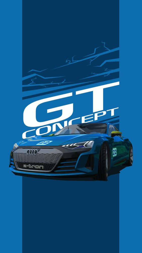 Magliettacon Concetto Di Audi Gt