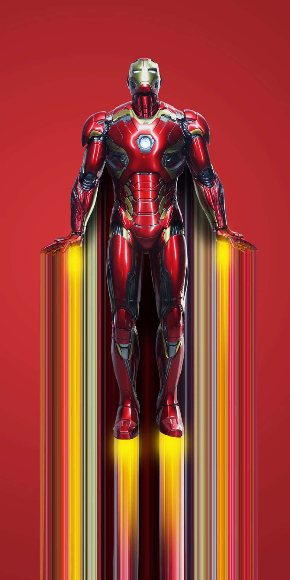 Sfondodi Volo Di Iron Man Per Pixel 3