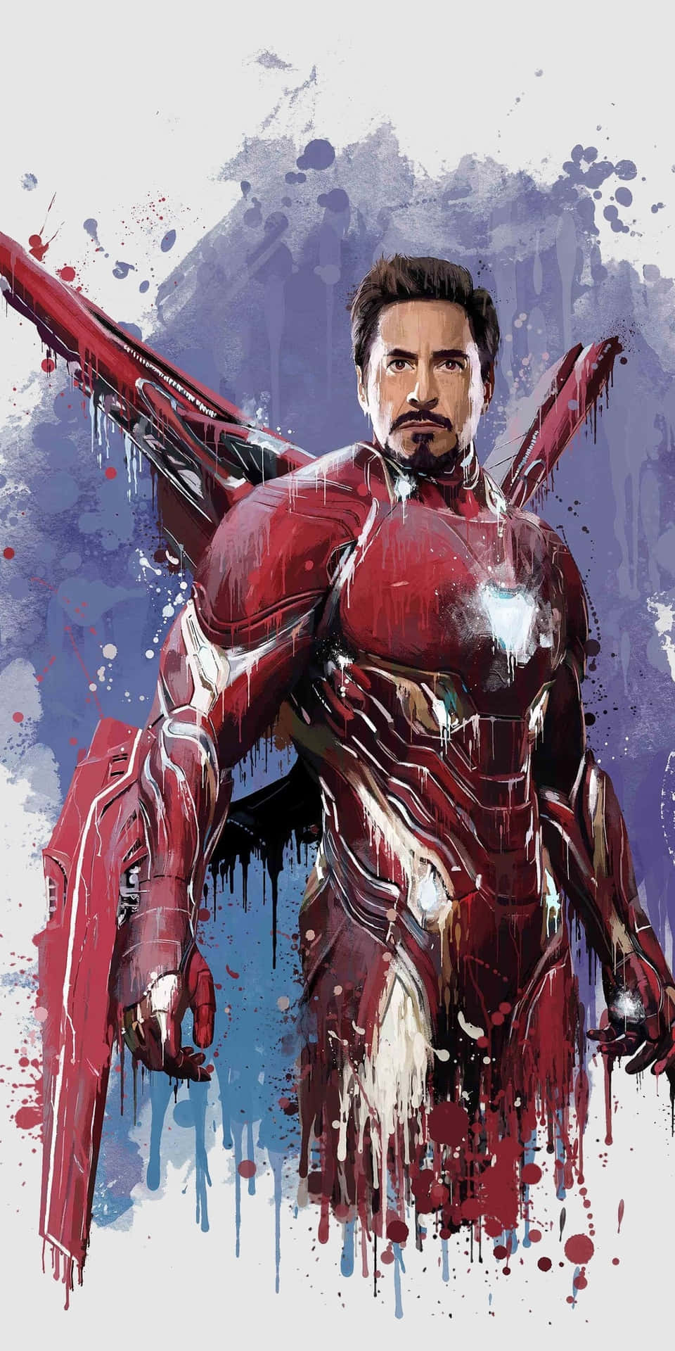 Pixel 3 Iron Man Mayank Kumarr baggrund.