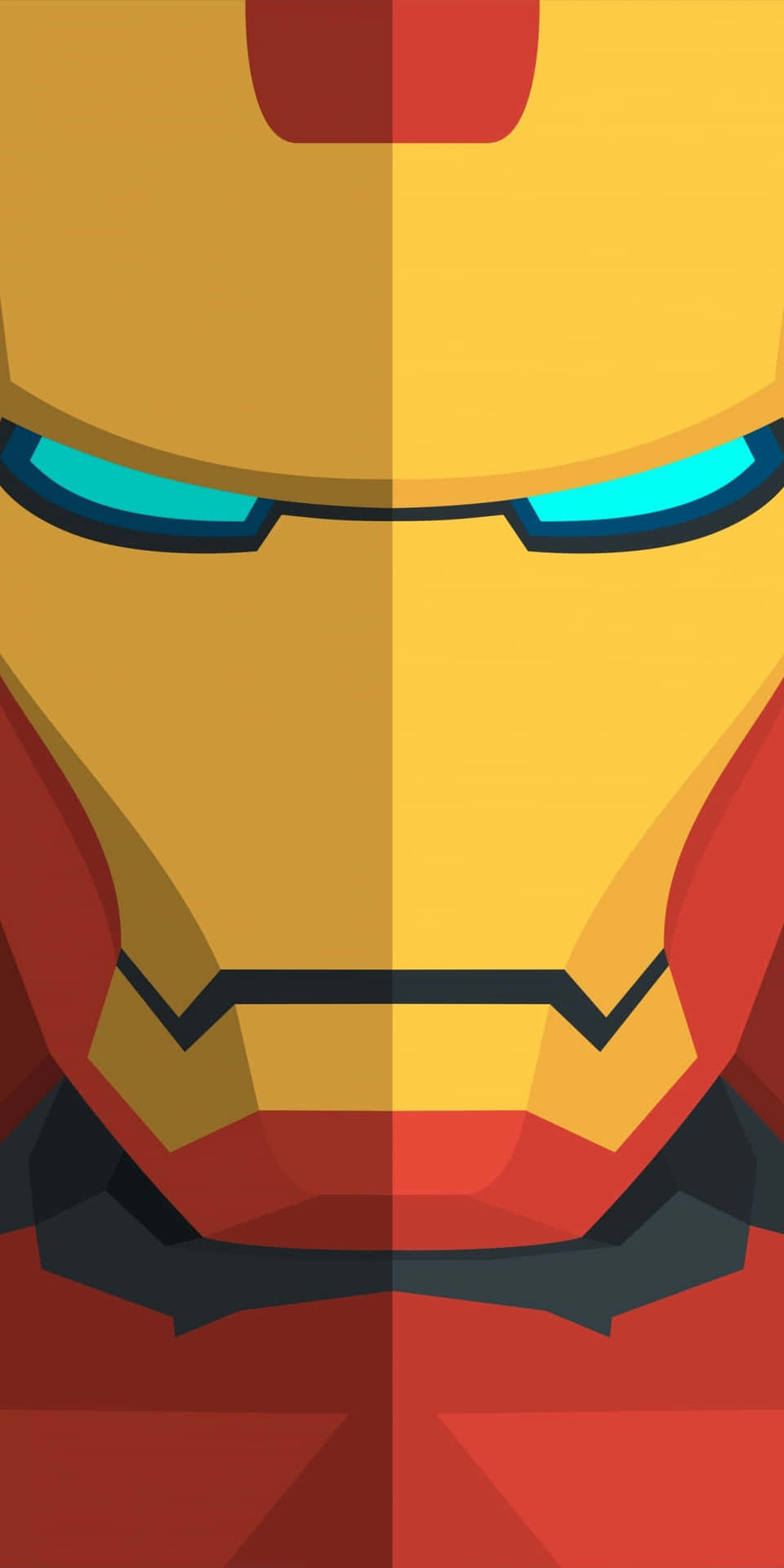 Pixel3 Iron Man Vektorhintergrund