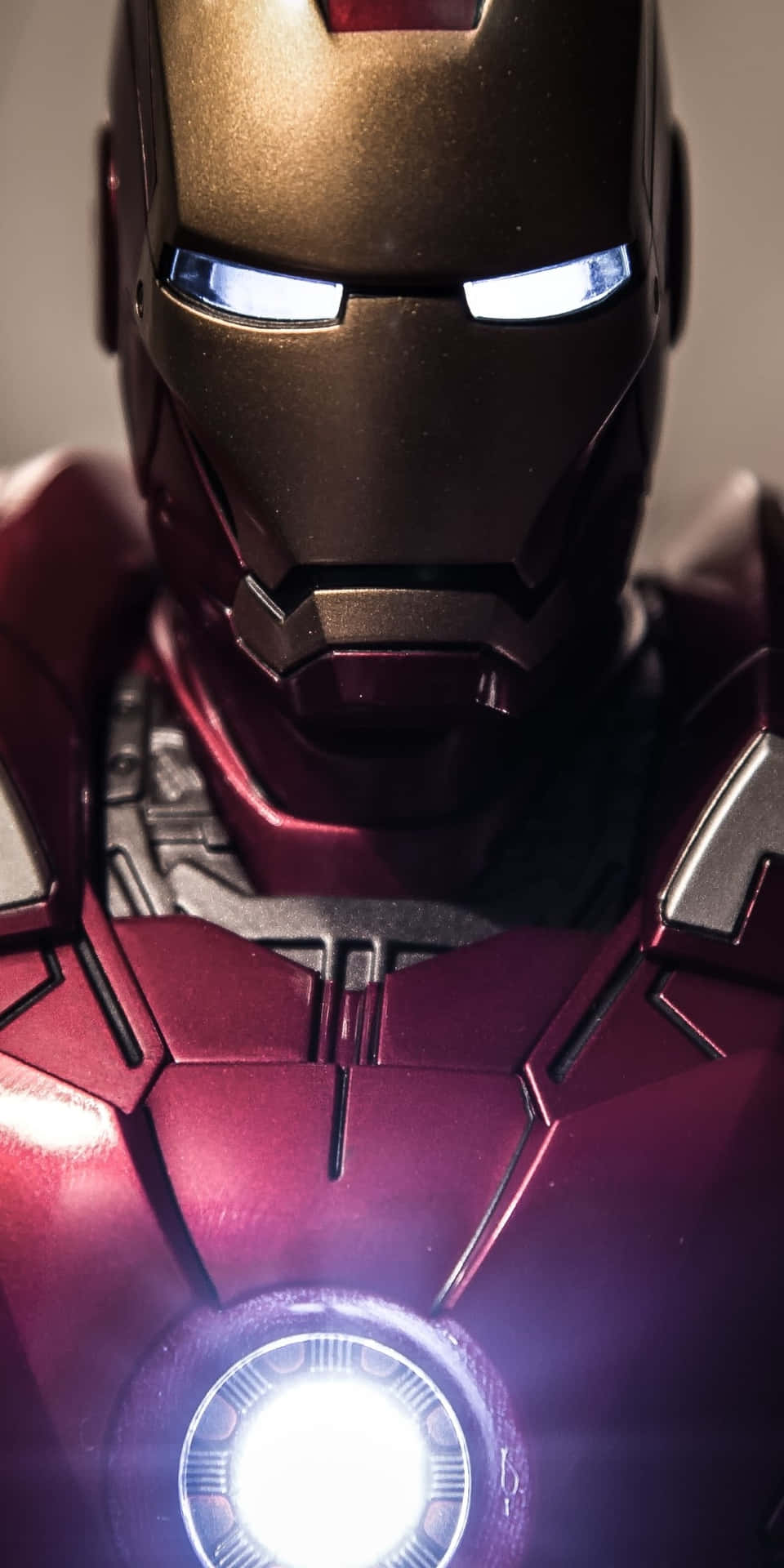 Pixel 3 Iron Man Portræt Baggrund: