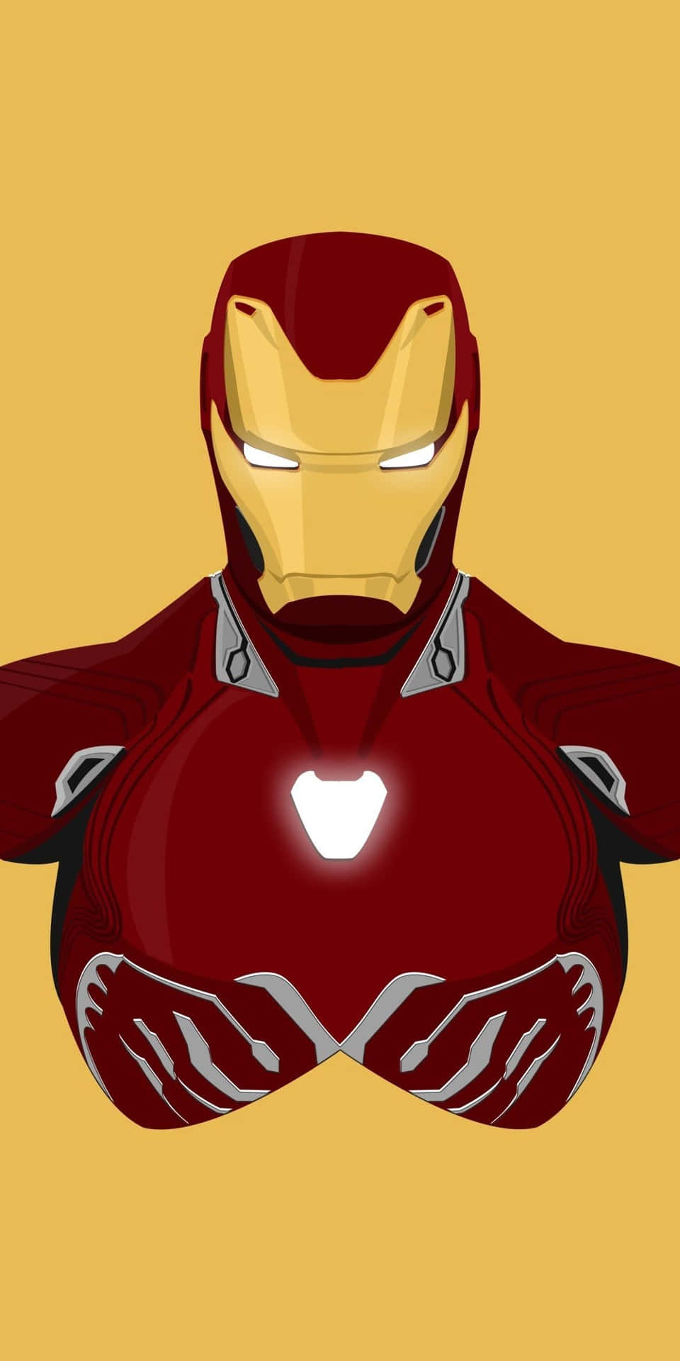Pixel 3 Iron Man Infinity War dragtskab baggrund