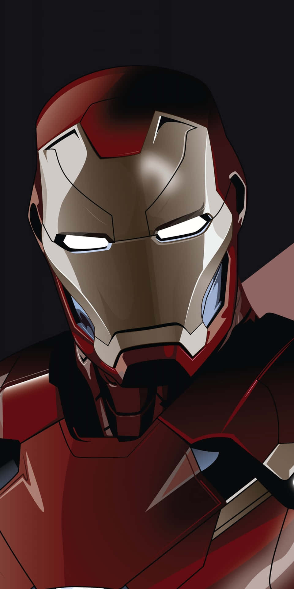 Pixel3 Iron Man Poster Bakgrundsbild.