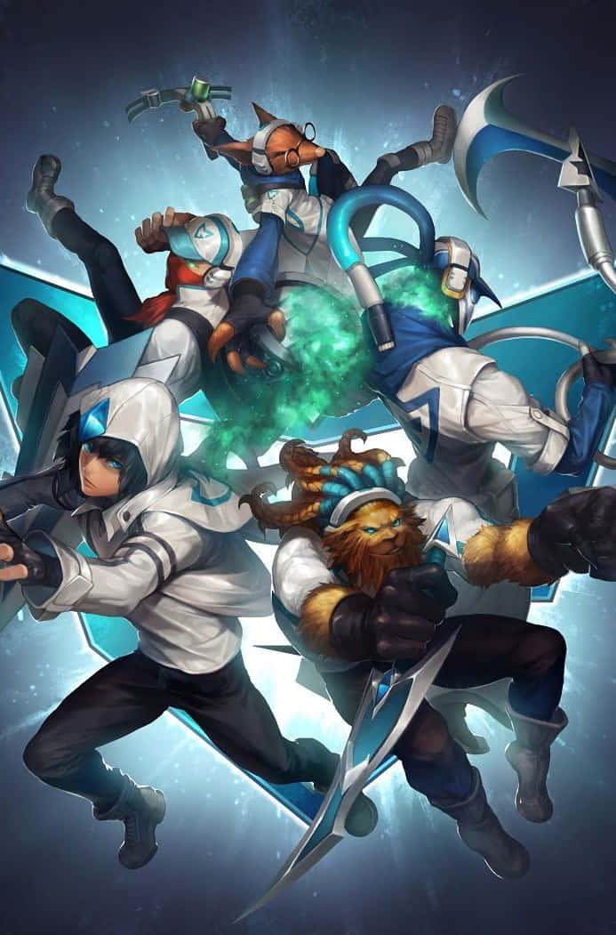 Pixel 3 League Of Legends Background Team Ssw Background