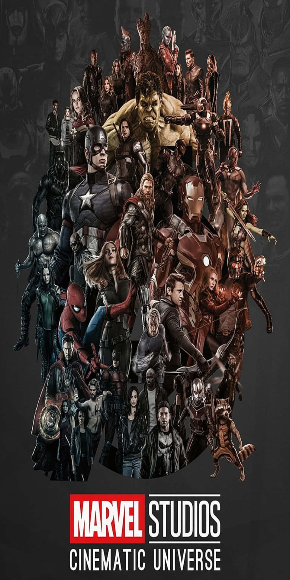 Fondode Pantalla De Marvel's Avengers Para Pixel 3 Con Todos Los Héroes