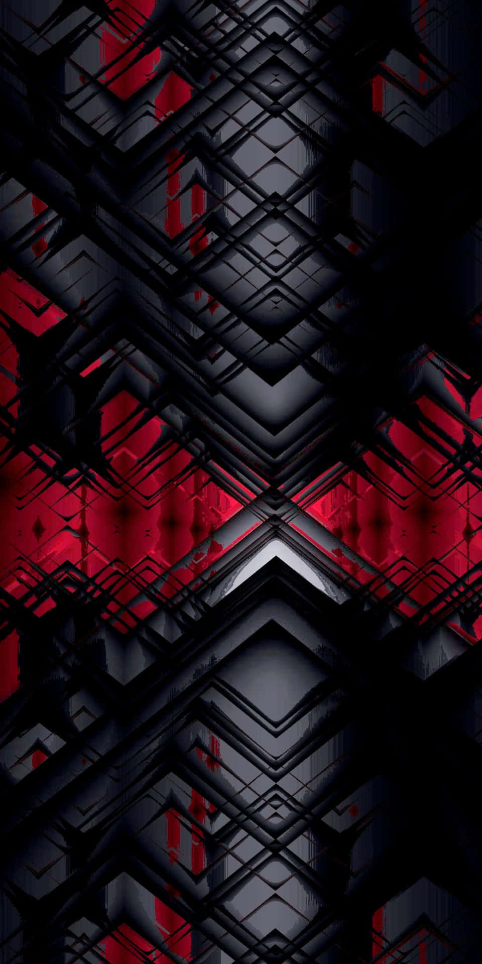 Geometriskdesign På Pixel 3-materialbakgrund
