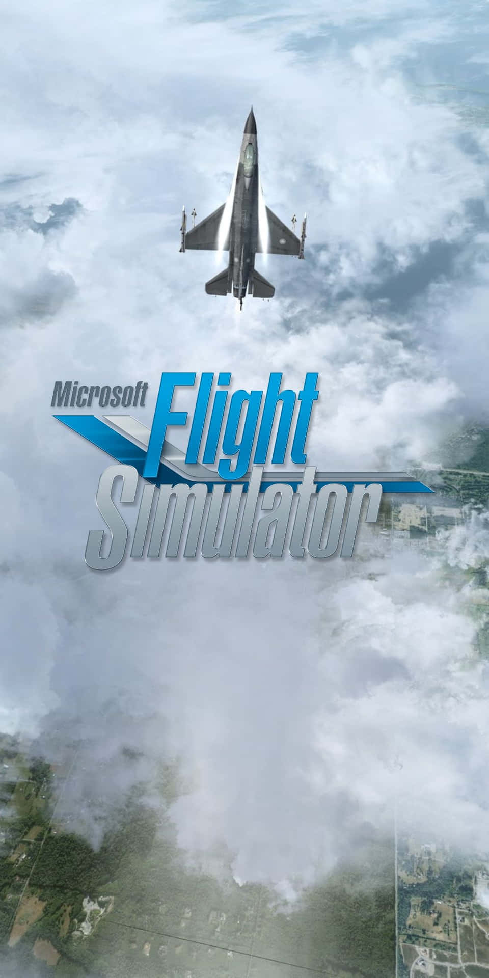 Plano De Fundo Do Microsoft Flight Simulator Do Pixel 3 1080 X 2160