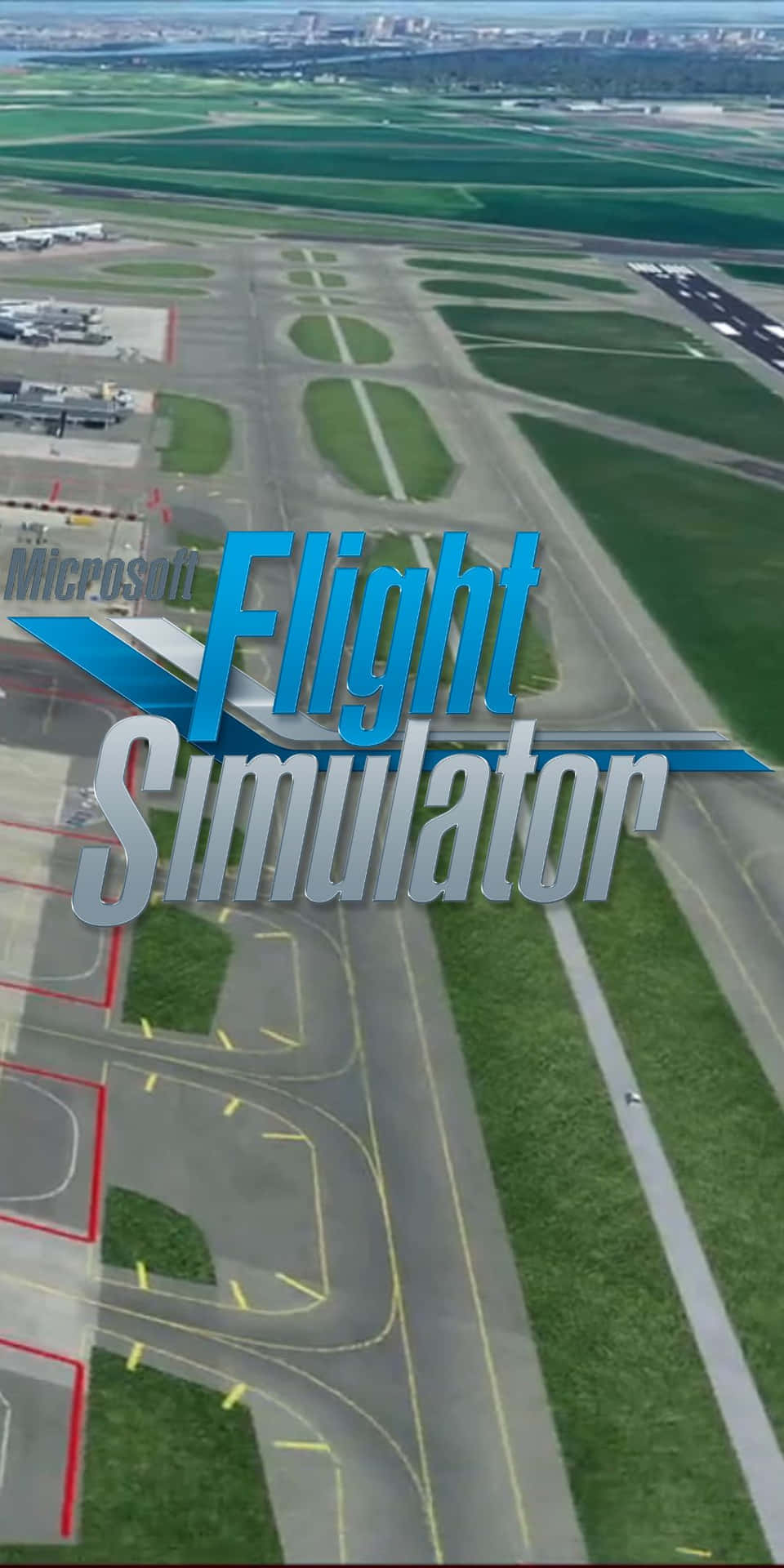 Restill Nya Höjder Med Pixel 3 Och Microsoft Flight Simulator.