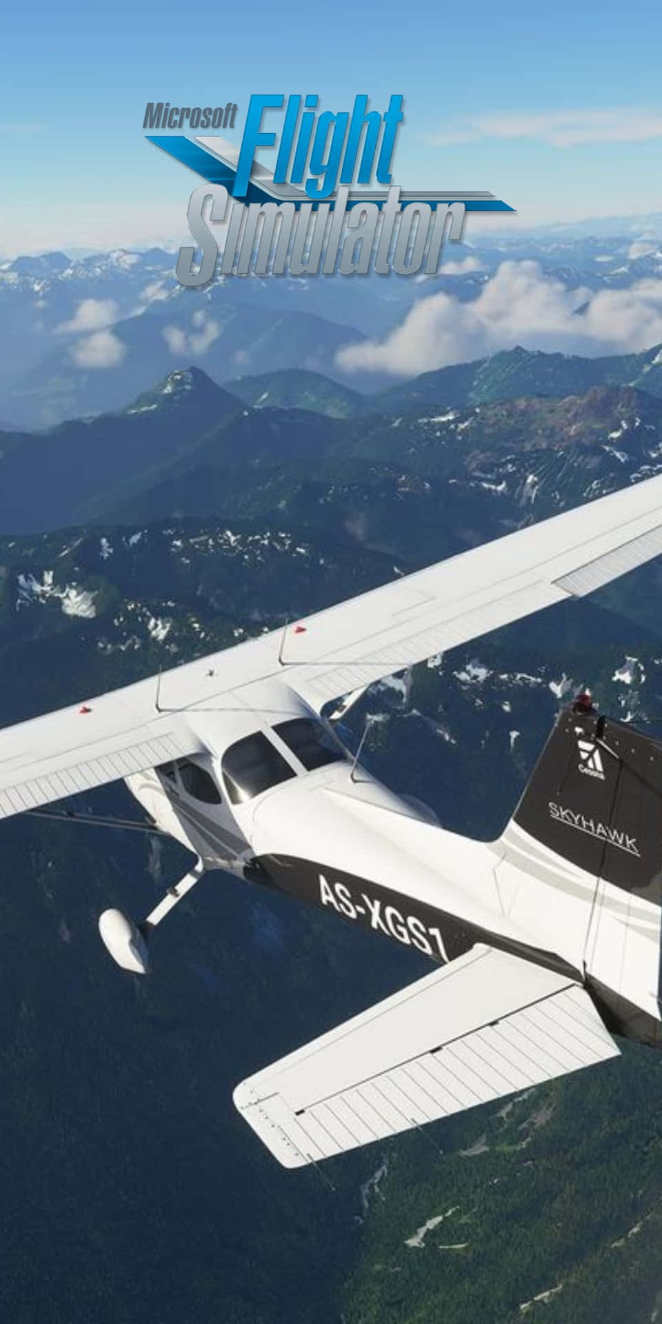 Plano De Fundo Do Microsoft Flight Simulator Do Pixel 3 1080 X 2160