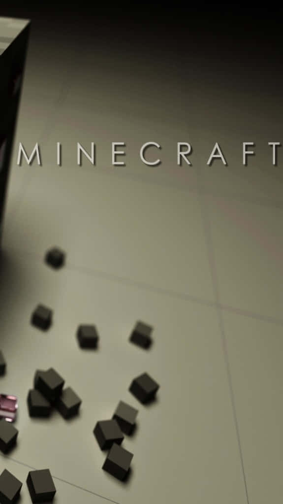 Mursten på gulv Pixel 3 Minecraft-baggrund